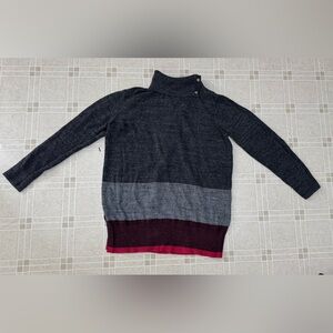 GAP Colorblock Striped Turtleneck Sweater – Women’s L